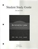 Student Study Guide to accompany Business Law Ethical, Global, and E-Commerce Environment by Mallor, Jane P., Barnes, A. James, Bowers, L. Thomas, Langva [McGraw-Hill/Irwin,2003] [Paperback] 12TH EDITION