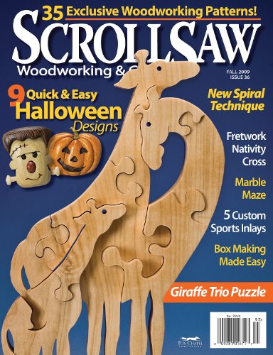 Scroll Saw Woodworking & Crafts - Fall 2009 - Issue 36