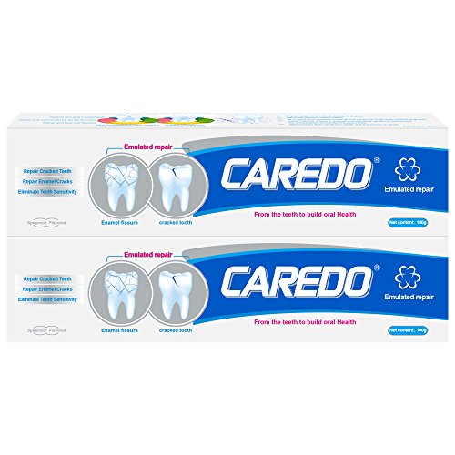 Recover Teeth Crack, Root Damage, Sensitive Pain, Teeth Displacement Caused by Night Molar and Chewing Hard Objects, Remove Pigment on Crack, which is Equivalent to Third Teething. 100g*2