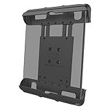 RAM Mounts RAM-HOL-TAB17U Tab-Tite Tablet Holder for Apple iPad Gen 1-4 with Case + More Compatible with RAM B 1" and C 1.5" Size Round Ball Bases