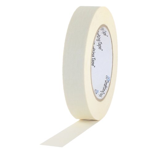 Book Cover ProTapes Pro Drafting Flatback Paper Masking Tape specially formulated with a low tack adhesive system designed for the drafting and stationary trades, 60 yds Length x 1/2