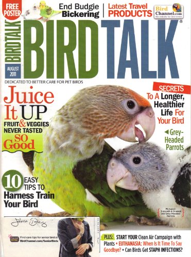 Bird Talk (August 2011, Volume 29, No. 8)