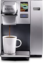 Book Cover Keurig K155 Office Pro Commercial Coffee Maker, Single Serve K-Cup Pod Coffee Brewer, Silver, Extra Large 90 Oz. Water Reservoir