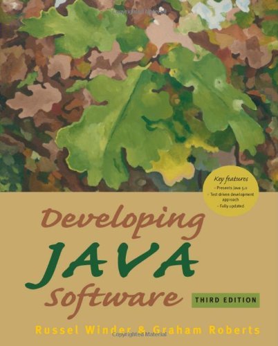 Developing Java Software by Winder, Russel, Roberts, Graham [Wiley,2006] (Paperback) 3rd Edition
