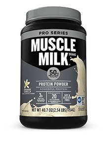 Muscle Milk Pro Series Protein Powder, Intense Vanilla, 2.54 Pound
