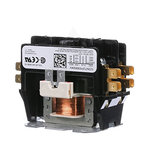 Replacement for Goodman Double Pole / 2 Pole 30 Amp Condenser Contactor CONT2P030024VS