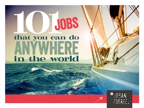 101 Jobs you can do ANYWHERE in the WORLD