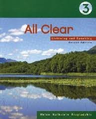 All Clear 3: Listening and Speaking, 2nd Edition