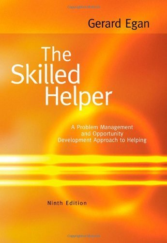 The Skilled Helper by Egan, Gerard. (Cengage Learning,2009) [Hardcover] 9th Edition