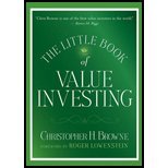 The Little Book of Value Investing by Browne, Christopher H.. (Wiley,2006) [Hardcover]