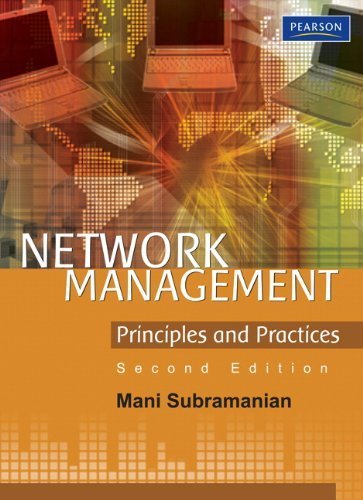 Network Management by Subramanian, Mani. (Prentice Hall,2012) [Hardcover]