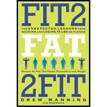 Fit2Fat2Fit by Manning, Drew, Pierce, Bradley Ryan. (HarperOne,2012) [Hardcover]