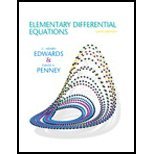Elementary Differential Equations by Edwards, C. Henry, Penney, David E.. (Pearson,2007) [Hardcover] 6th Edition