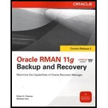 Oracle RMAN 11g Backup and Recovery by Freeman, Robert, Hart, Matthew. (McGraw-Hill Osborne Media,2010) [Paperback]