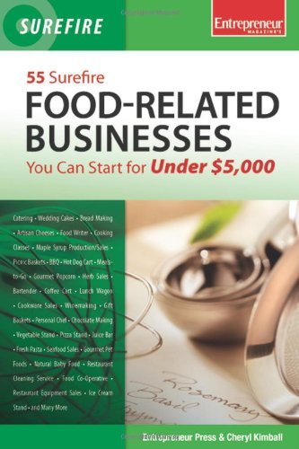 55 Surefire Food Related Businesses You Can Start for Under $5000 by Kimball, Cheryl. (Entrepreneur Press,2009) [Paperback]