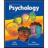 Introduction to Psychology by Plotnik, Rod, Kouyoumdjian, Haig. (Cengage Learning,2010) [Hardcover] 9th Edition