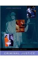 Criminal Justice by Samaha, Joel. (Cengage Learning,2005) [Paperback] 7th Edition
