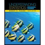 Understanding Statistics in the Behavioral Sciences Quantitative Methods in Psychology by Pagano, Robert R.. (Cengage Learning,2012) [Hardcover] 10th Edition