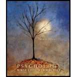 Psychology by Myers, David G.. (Worth Publishers,2009) [Hardcover] Ninth (9TH) Edition