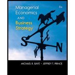 Managerial Economics & Business Strategy by Baye, Michael, Prince, Jeff. (McGraw-Hill/Irwin,2013) [Hardcover] 8th Edition
