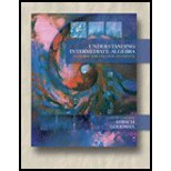 Understanding Intermediate Algebra by Hirsch, Lewis R., Goodman, Arthur. (Cengage Learning,2005) [Hardcover] 6th Edition