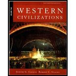 Western Civilizations by Judith G. Coffin, Robert C. Stacey. (W. W. Norton & Company,2008) [Paperback] 16th Edition