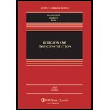 Religion and the Constitution by Michael W. McConnell, John H. Garvey, Thomas C. Berg. (Aspen Publishers,2011) [Hardcover] 3rd EDITION
