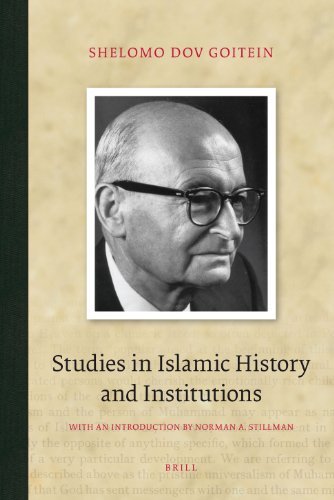 Studies in Islamic History & Institutions by Goitein, S. D., Goitein, Shelomo Dov. (Brill Academic Publishers,2009) [Hardcover]