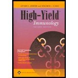 High-Yieldâ„¢ Immunology by Johnson PhD, Arthur G.. (Lippincott Williams & Wilkins,2005) [Paperback] 2ND EDITION