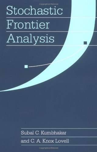 Stochastic Frontier Analysis by Kumbhakar, Subal C., Lovell, C. A. Knox. (Cambridge University Press,2003) [Paperback]
