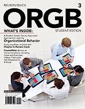 ORGB 3 by Nelson, Debra L., Quick, James Campbell. (Cengage Learning,2012) [Paperback] 3rd EDITION