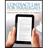 Contract Law for Paralegals by Reed, Kathleen, Cheeseman, Henry R., Schlageter III, John J.. (Prentice Hall,2012) [Paperback] 2ND EDITION