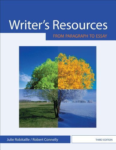Writer's Resources by Robitaille, Julie, Connelly, Robert. (Cengage Learning,2012) [Paperback] 3rd EDITION