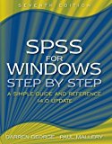 SPSS for Windows Step-by-Step by George, Darren, Mallery, Paul. (Allyn & Bacon,2006) [Paperback] 7th Edition