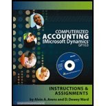 Computerized Accounting Using Microsoft Dynamics GP 10.0 by Arens/Ward. (Armond Dalton Publishers,2008) [Spiral-bound]