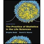 The Practice of Statistics in the Life Sciences by Baldi, Brigitte, Moore, David. (W. H. Freeman,2010) [Hardcover] Second (2nd) edition