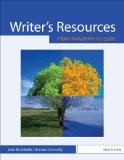 Writer's Resources by Robitaille, Julie, Connelly, Robert. (Cengage Learning,2012) [Paperback] 3rd EDITION