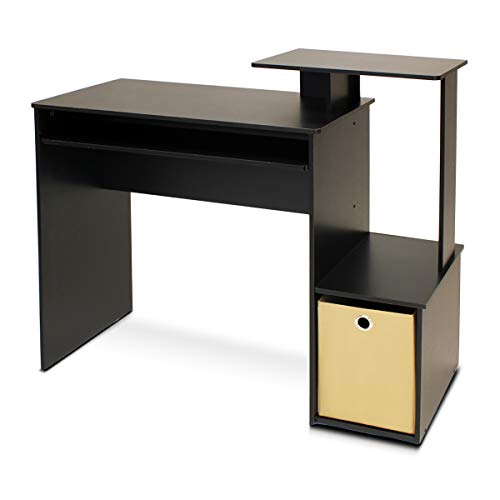Book Cover Furinno Econ Multipurpose Home Office Computer Writing Desk with Bin
