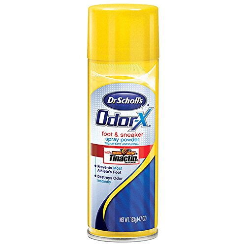 Dr. Scholl's Odor Destroy Deodorant Sport Foot Spray, 3 Count