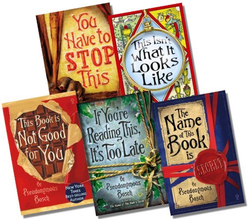 Usborne The Secret Series Collection - 5 Books RRP Â£29.95 (The Name of this Book is Secret; If You're Reading This, It's Too Late; This Book is Not Good For You; This Isn't What It Looks Like; You Have to Stop This)