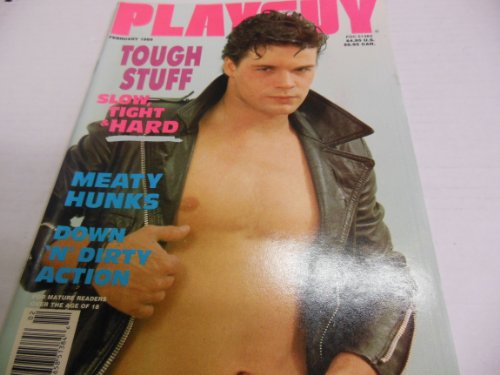 Playguy Adult Magazine "Brad Alman" "Sassy" February 1989