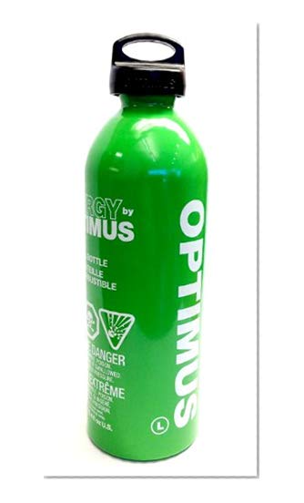 Optimus Fuel Bottle with Child Safe Cap, 1-Liter, Holds 890ml
