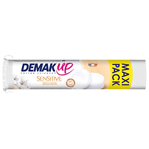 Demak'Up Sensitive - Coton à démaquiller Disque - lot de 3 paquets de 93 cotons