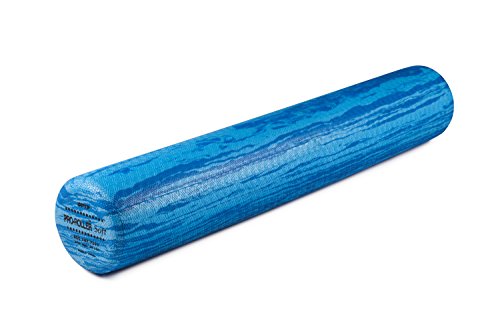 OPTP PRO-Roller Soft Density Foam Roller – Blue 36" x 6" – Low Density Foam Roller for Physical Therapy & Exercise
