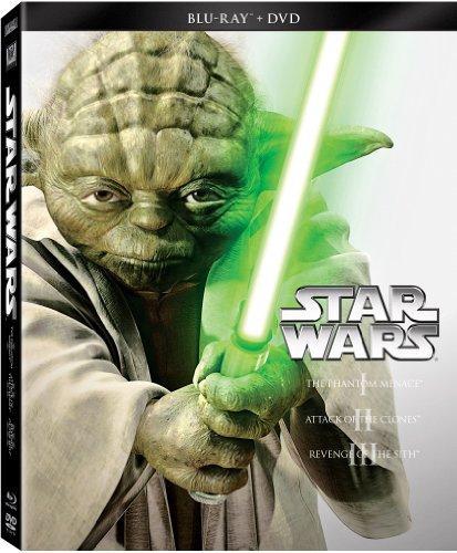 Book Cover Star Wars Trilogy Episodes I-III (Blu-ray + DVD)