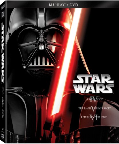 Book Cover Star Wars Trilogy Episodes IV-VI (Blu-ray + DVD)