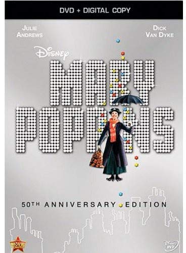 Book Cover Mary Poppins: 50th Anniversary Edition (DVD + Digital Copy)