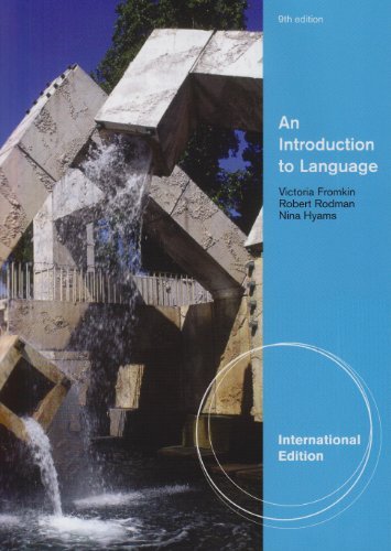 An Introduction to Language, International Edition, 9th Ediition