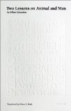 Two Lessons on Animal and Man (Univocal) [Paperback] [2012] (Author) Gilbert Simondon, Drew S. Burk
