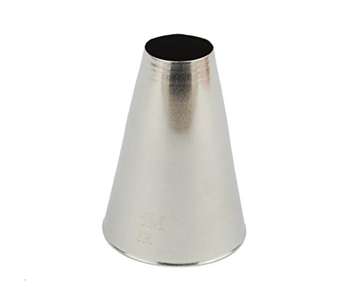 JEM #3R LARGE PLAIN ROUND SAVOY Icing Piping Decorating Nozzle Tip Tube Cake Dec